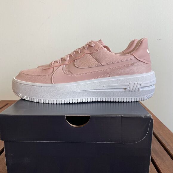 Nike Air Force 1 PLT.AF.ORM Pink Oxford USA Women 8.5/UK 6/EU 40(DJ9946-602) - Picture 8 of 11